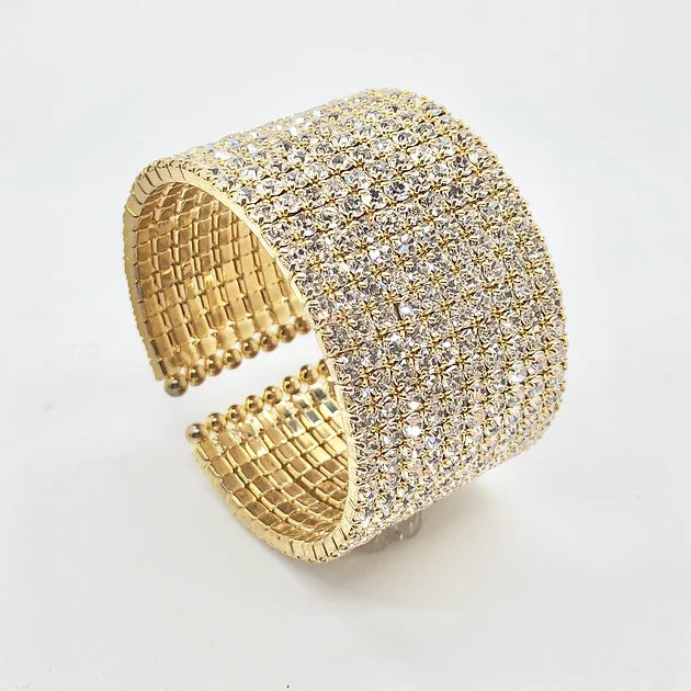 Glitzy Girl 2186 10 Row Cuff
