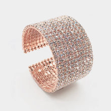 Load image into Gallery viewer, Glitzy Girl 2186 10 Row Cuff
