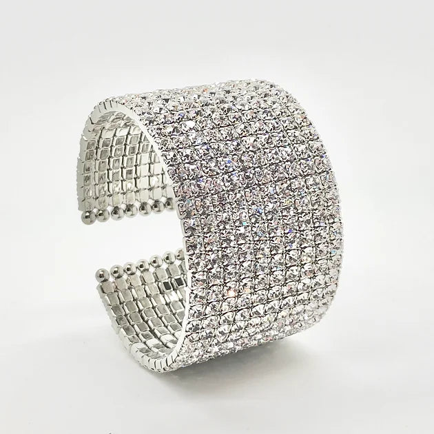 Glitzy Girl 2186 10 Row Cuff